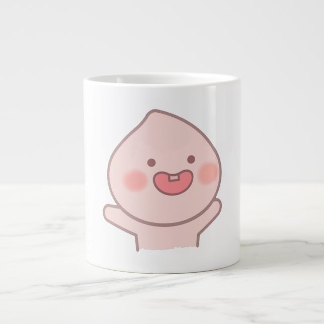 Caneca De Café Grande Baby Apeach (Frente)