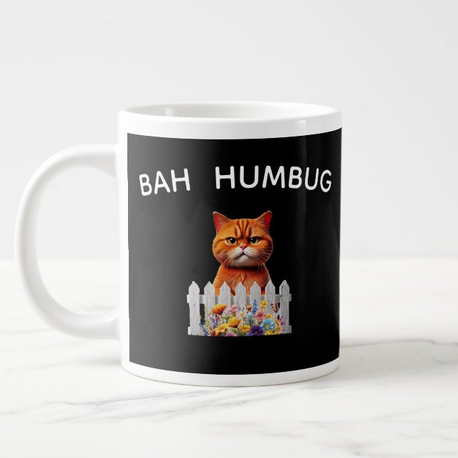 Caneca De Café Grande Bah Humbug (Esquerda)