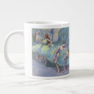 Caneca De Café Grande Bailarinas nos Bastidores por Edgar Degas