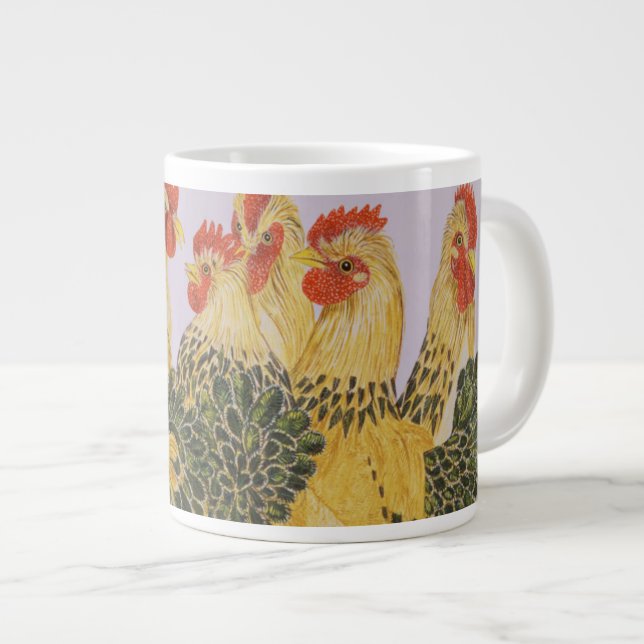 Caneca De Café Grande Balé de Strutters (Frente Esquerda)