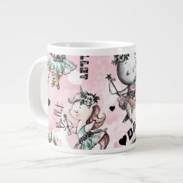 Caneca De Café Grande Ballerina