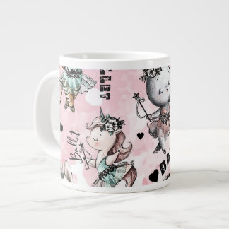 Caneca De Café Grande Ballerina