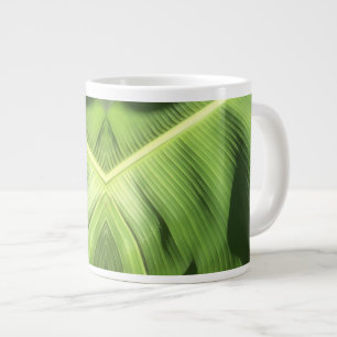 Caneca De Café Grande Banana Leaf