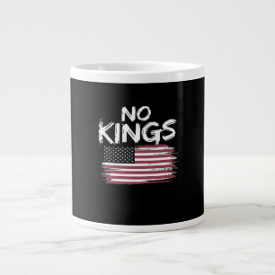 Caneca De Café Grande Bandeira Americana de Cabeça para Baixo Distress S
