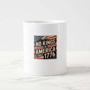 Caneca De Café Grande Bandeira da América  Decoração Sem Reis na América
