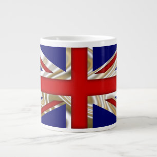 Caneca De Café Grande Bandeira da União Real - Reino Unido Excelente