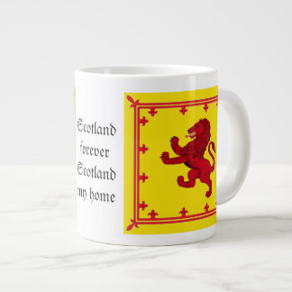Caneca De Café Grande bandeira do Lion Antigo Rampant