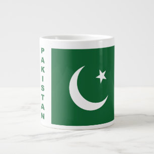 Caneca De Café Grande Bandeira do Paquistão