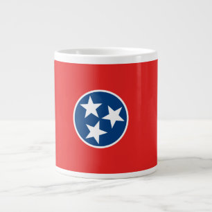 Caneca De Café Grande Bandeira do Tennessee