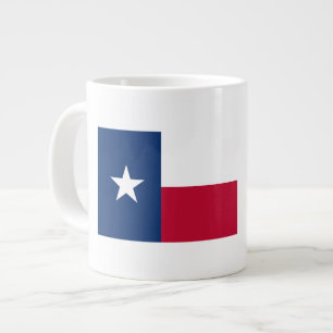 Caneca De Café Grande Bandeira do Texas