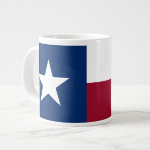 Caneca De Café Grande Bandeira do Texas.