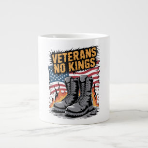 Caneca De Café Grande Bandeira EUA Veteranos Não São Reis