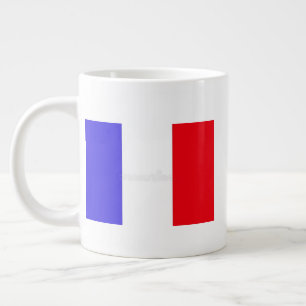 Caneca De Café Grande Bandeira francesa e hino nacional Café / Tea Mug