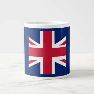 Caneca De Café Grande Bandeira Inglesa Patriótica