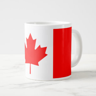 Caneca De Café Grande Bandeira Nacional Patriótica do CANADÁ