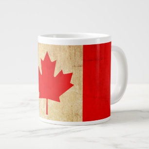 Caneca De Café Grande Bandeira Nacional Patriótica Original do CANADÁ