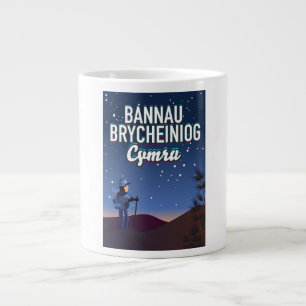 Caneca De Café Grande Bannau Brycheiniog Cymru