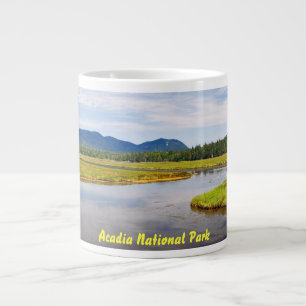 Caneca De Café Grande Bass Harbor Marsh Jumbo Mug