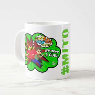 Caneca De Café Grande Batalha pela consciência da doença de Mito
