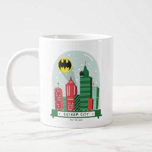 Caneca De Café Grande Batman Gotham City™ Snow Globe Graphic