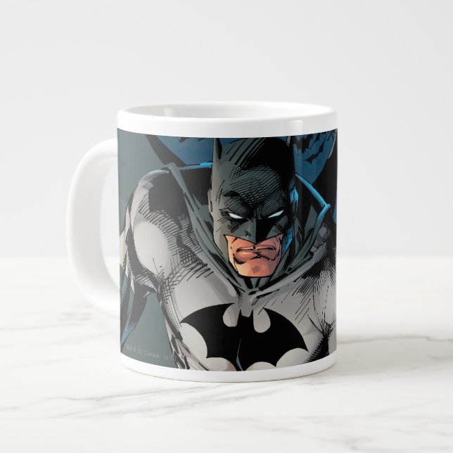 Caneca De Café Grande Batman Saindo Da Caverna De Bat (Frente Esquerda)