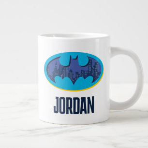 Caneca De Café Grande Batman   Símbolo da Cidade de Gotham