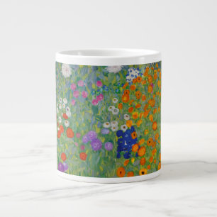 Caneca De Café Grande Bauerngarten, Pintura a Óleo, Gustav Klimt