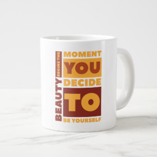 Caneca De Café Grande Beauty Jumbo Mug