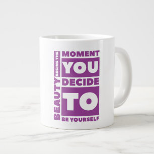 Caneca De Café Grande Beauty Jumbo Mug