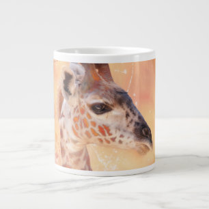 Caneca De Café Grande Bebê Girafa QUANDO ÉRAMOS JOVENS