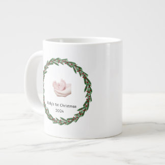 Caneca De Café Grande Bebês (Kelly) 1rua Natal Personalizável