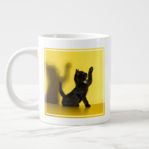 Caneca De Café Grande Bebês Mais Pobres   Brinquedo preto