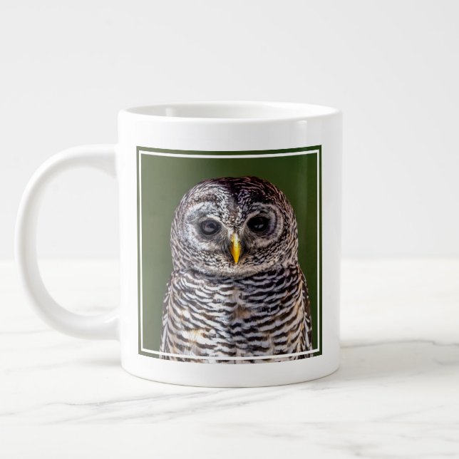 Caneca De Café Grande Bebês Mais Pobres | Tawny Owl (Esquerda)
