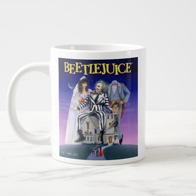 Caneca De Café Grande Beetlesumo | Poster de teatro (Esquerda)