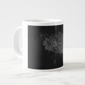 Caneca De Café Grande Beker met kaart