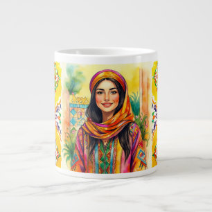 Caneca De Café Grande Belas Mulheres Marroquinas, maroko