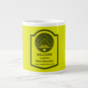 Caneca De Café Grande Bell Tent Glamping Business