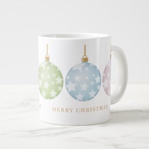 Caneca De Café Grande Belo Enfeites de natal de Pastel