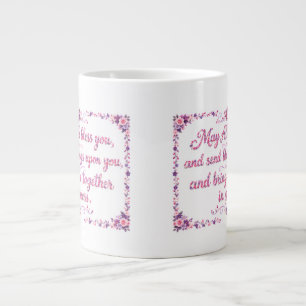 Caneca De Café Grande Bênção de Casamento 