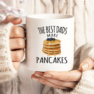 Caneca De Café Grande Best Dads Make Pancakes Mug, Father’s Day Coffee 