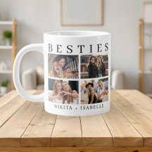 Best Friends Modern Photo Collage Keepsake
