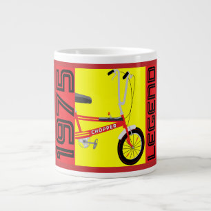 Caneca De Café Grande Bicicleta Icônica Britânica Clássica de 1970