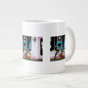 Caneca De Café Grande Bicicleta Por Compro Antiquado