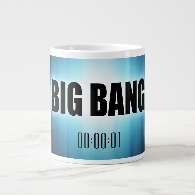 Caneca De Café Grande Big Bang (Frente)
