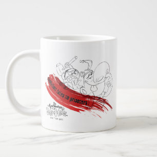 Caneca De Café Grande Billy & Mandy - A evolução não leva prisioneiros