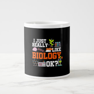 Caneca De Café Grande biologia professora de ciências de presente de ciê