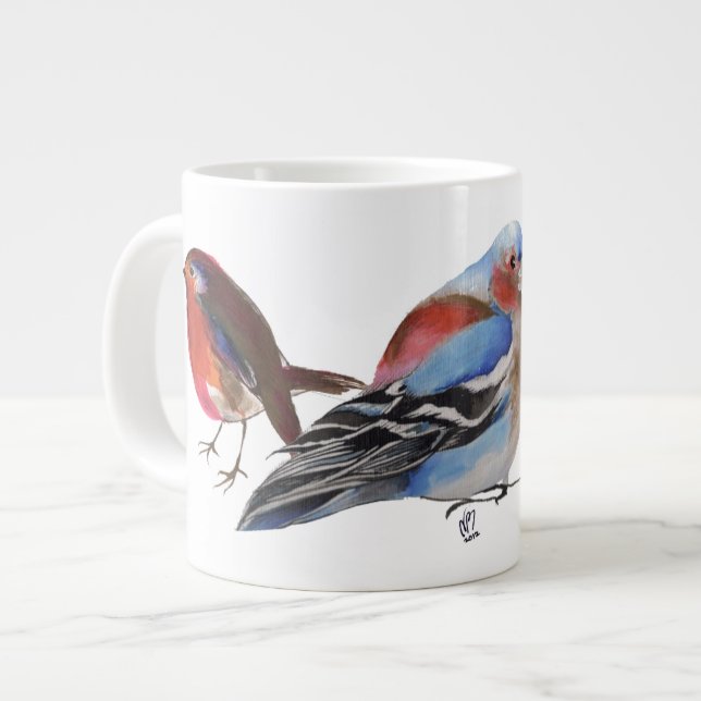 Caneca De Café Grande Birds of a Feather 2011 (Frente Esquerda)