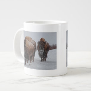 Caneca De Café Grande Bison Yellowstone