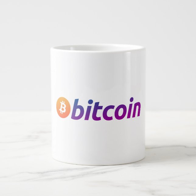 Caneca De Café Grande Bitcoin Miami (Frente)