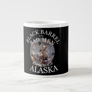 CANECA DE CAFÉ GRANDE BLACK BARREL E OS HOMENS MAL ANCORADOS ALASKA AK